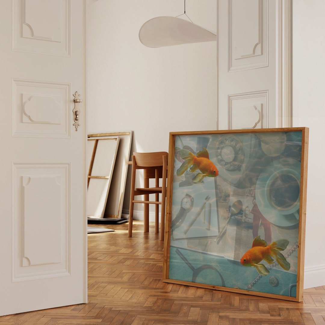 Image showcasing Goldfish Themed Decor - Pinterest
