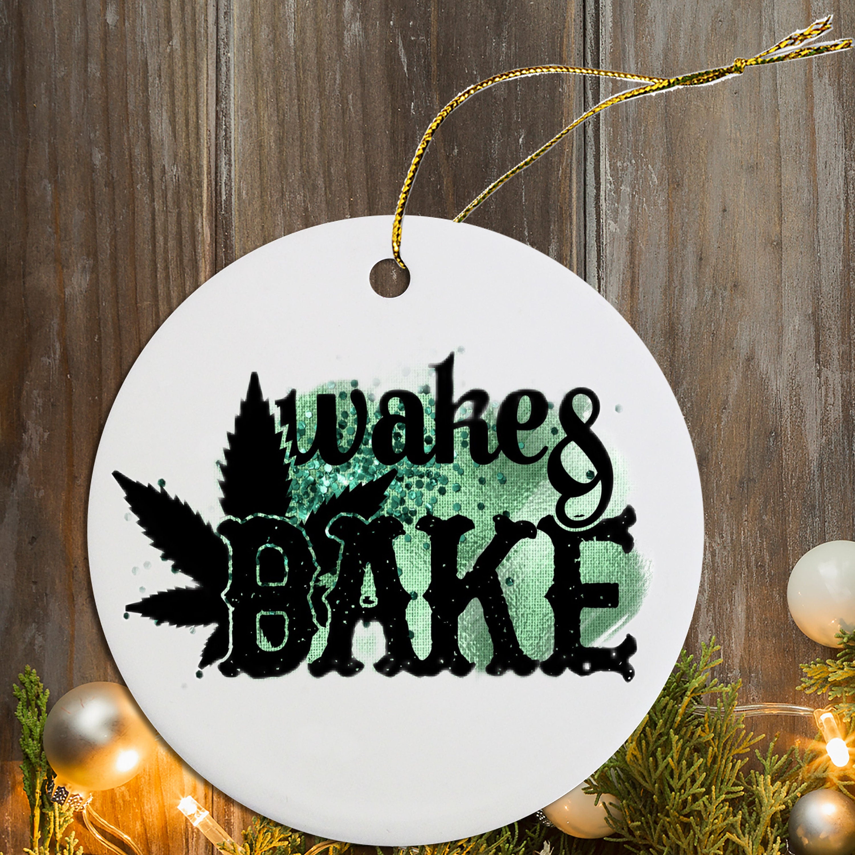 Discover Christmas Ornament, Wake & Bake