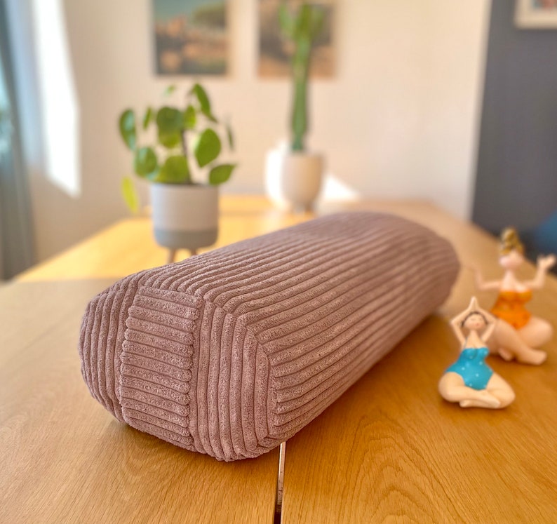 Yoga-Bolster Yogakissen altrosa Bild 2