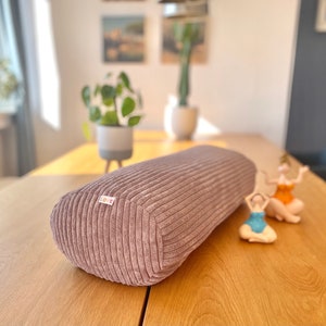 Yoga-Bolster Yogakissen altrosa Bild 1