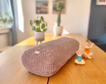 Yoga-Bolster Yogakissen altrosa