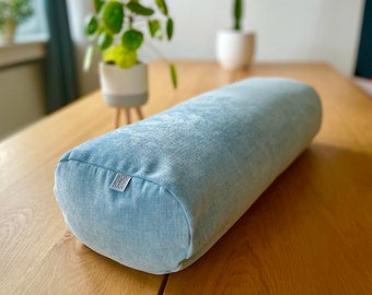 Yoga-Bolster Yogakissen hellblau