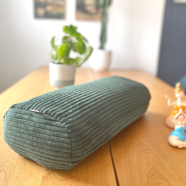 Yoga Bolster Yoga cushion dark green