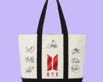 BTS Tote Bag with BTS Autograph - BTS1