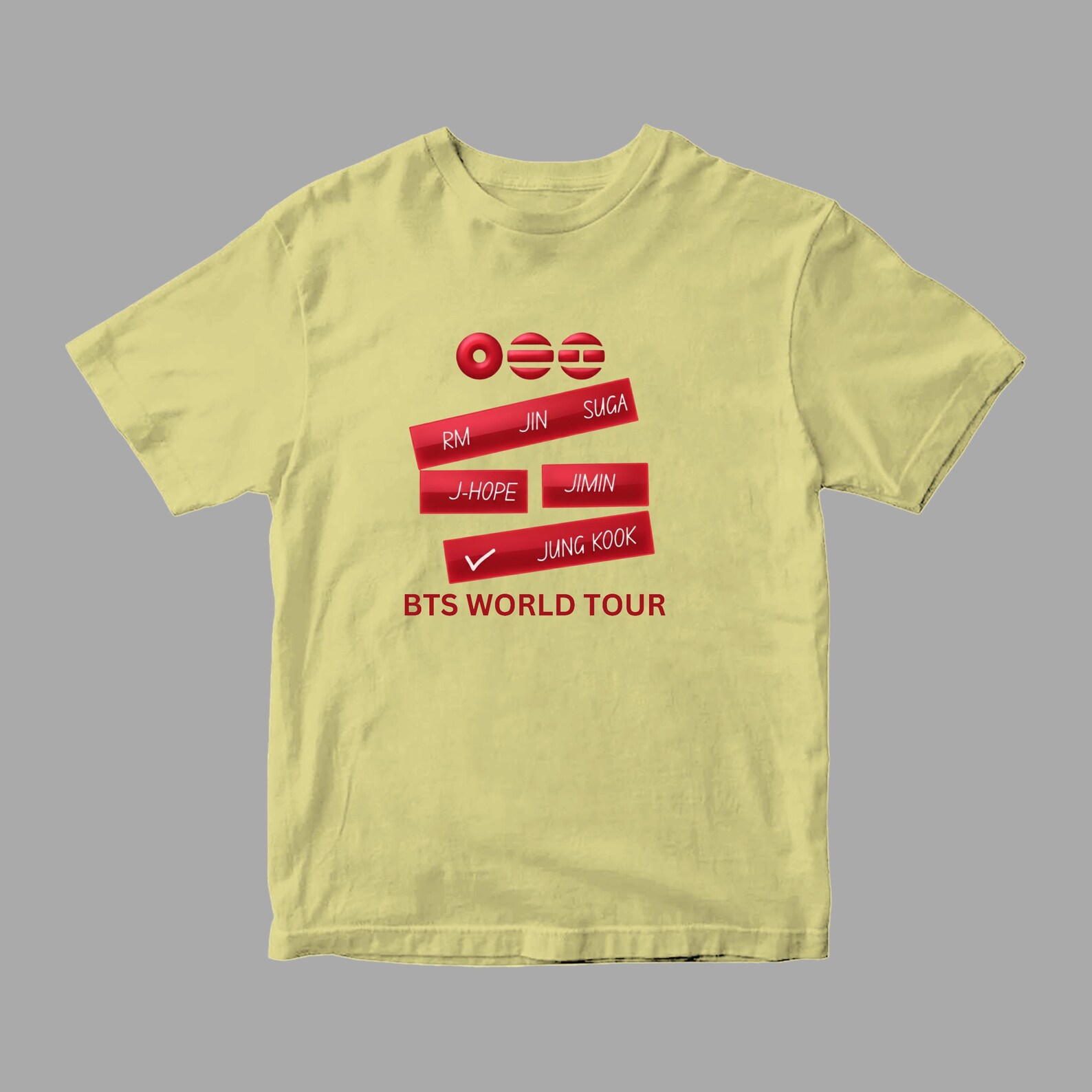 Ready to Press : DTF - BTS World Tour BTS2 - Etsy