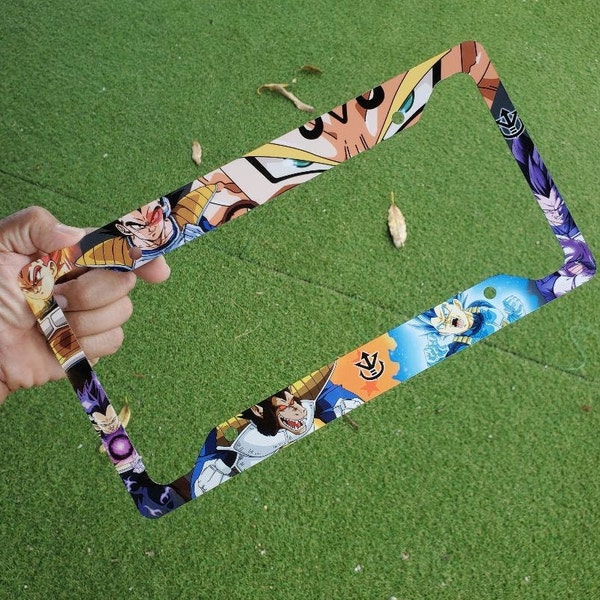 Anime License Plate Frame Etsy