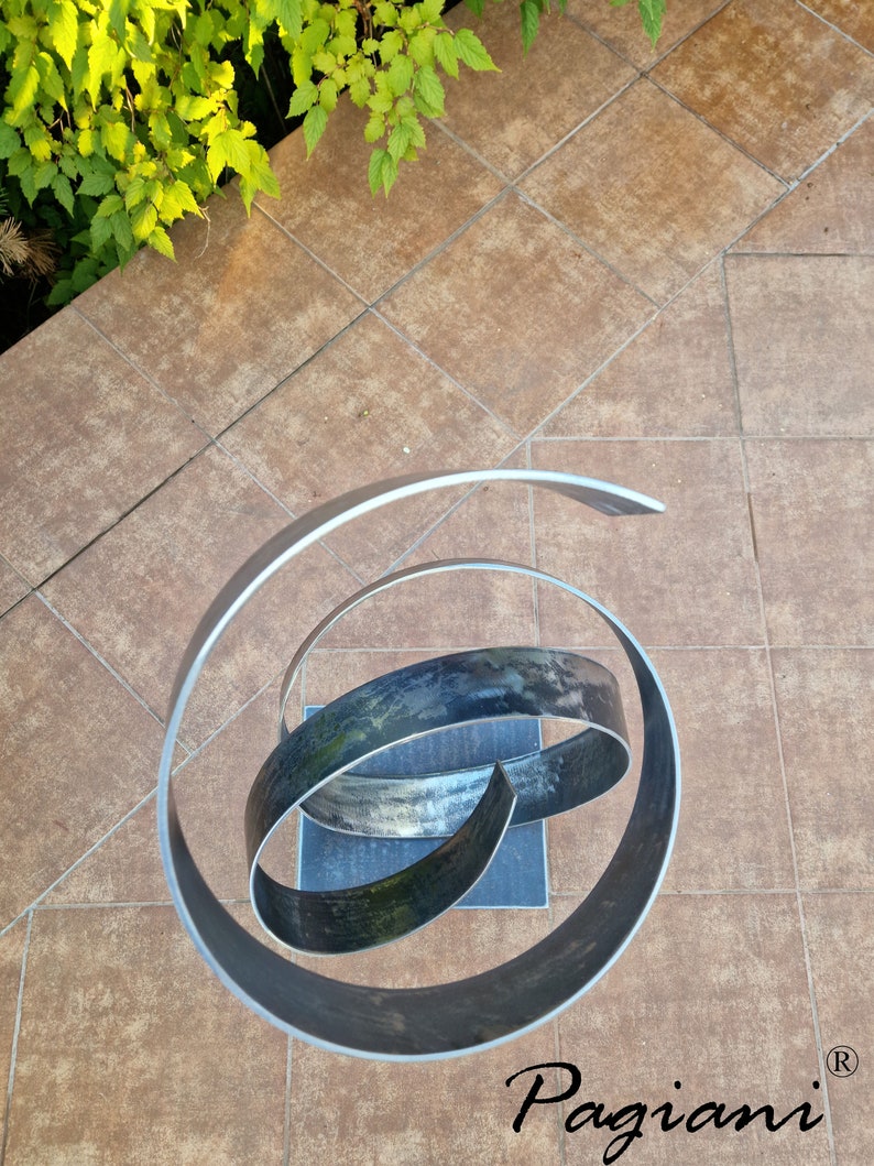 Abstract Indoor Outdoor Art Garden Sculpture Spiral - Etsy