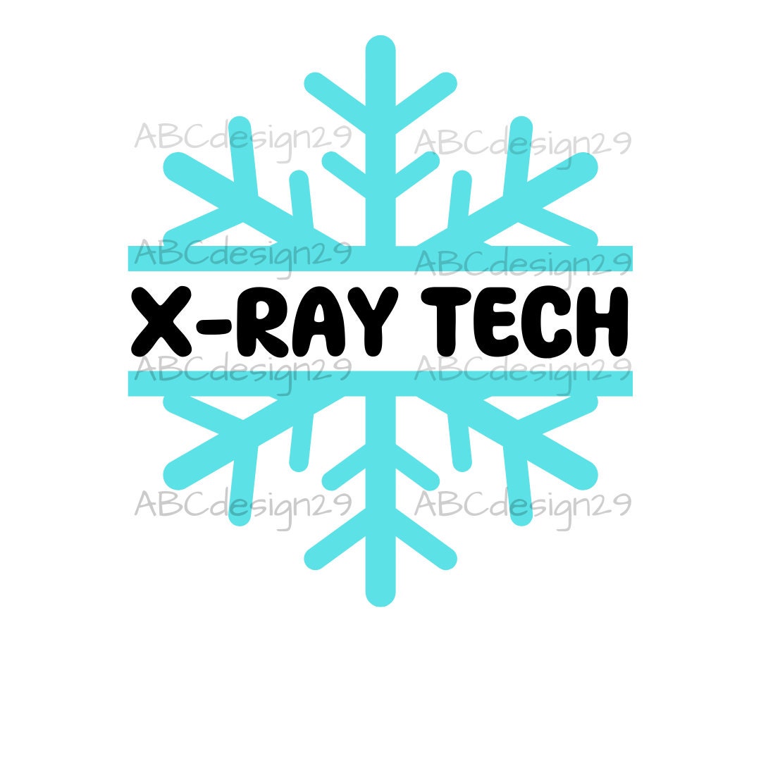 Radiology Christmas Svg Png Radiology Digital Cut File Etsy