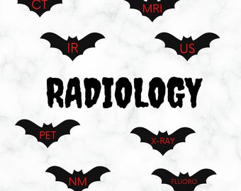 radiology halloween shirt, halloween bats, ct mri us pet. digital cut file svg png