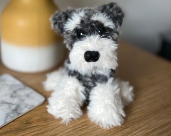 Knit Pattern Rudi the Miniature Schnauzer Dog Knitting Pattern Charity PDF knitting Pattern Only Etsy