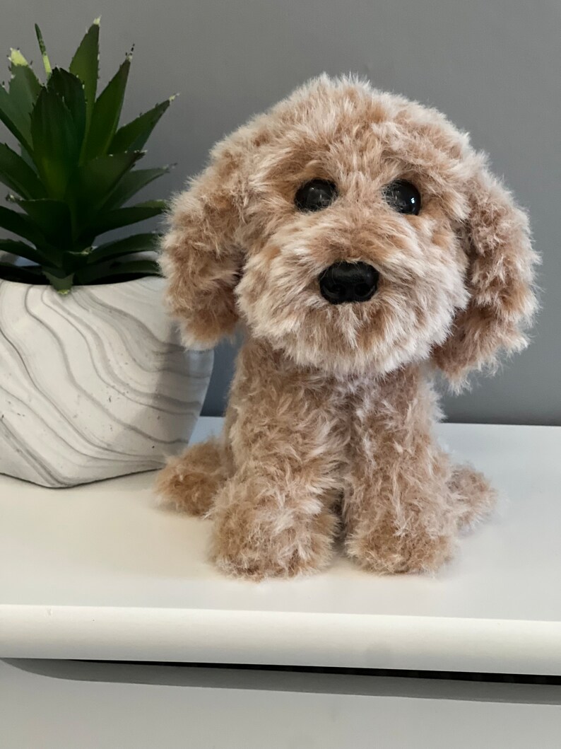 Knit Dog Pattern PDF Winnie the Cockapoo Poodle Mix Puppy Etsy UK