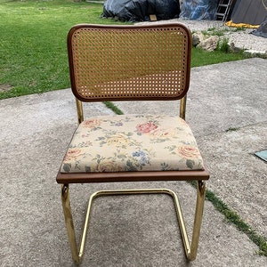 1 of 3 Mid-Century Modern Italian Marcel Breuer B32 Cesca Chair, 70s