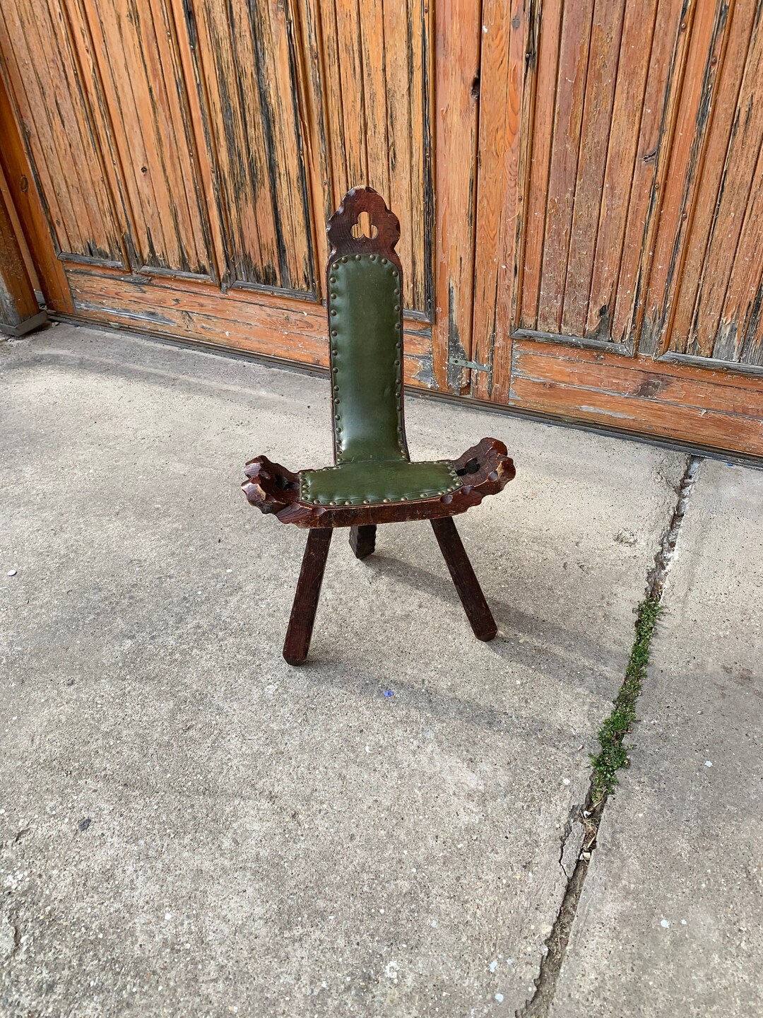 家具 Spanish Brutalist Chair in Wood, 1960s Spanish Brutalist Chair in Wood, 1960s - Etsy