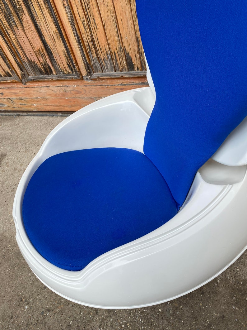 White Garden Egg Chair by Peter Ghyczy, 1968 Etsy