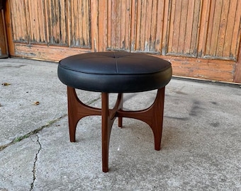 Mid-Century Danish Teak Ottoman by Kofod Larsen for G-Plan, 1960s