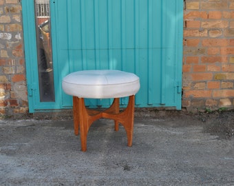 Mid-Century Danish Teak Ottoman by Kofod Larsen for G-Plan, 1960s