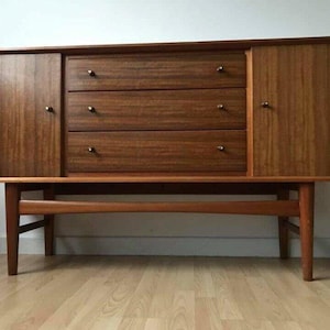 Mid Century Teak Sideboard From Gordon Russell Of Broadway, 1950s