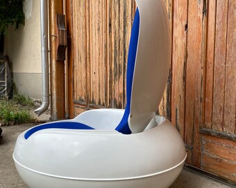 White Garden Egg Chair by Peter Ghyczy, 1968
