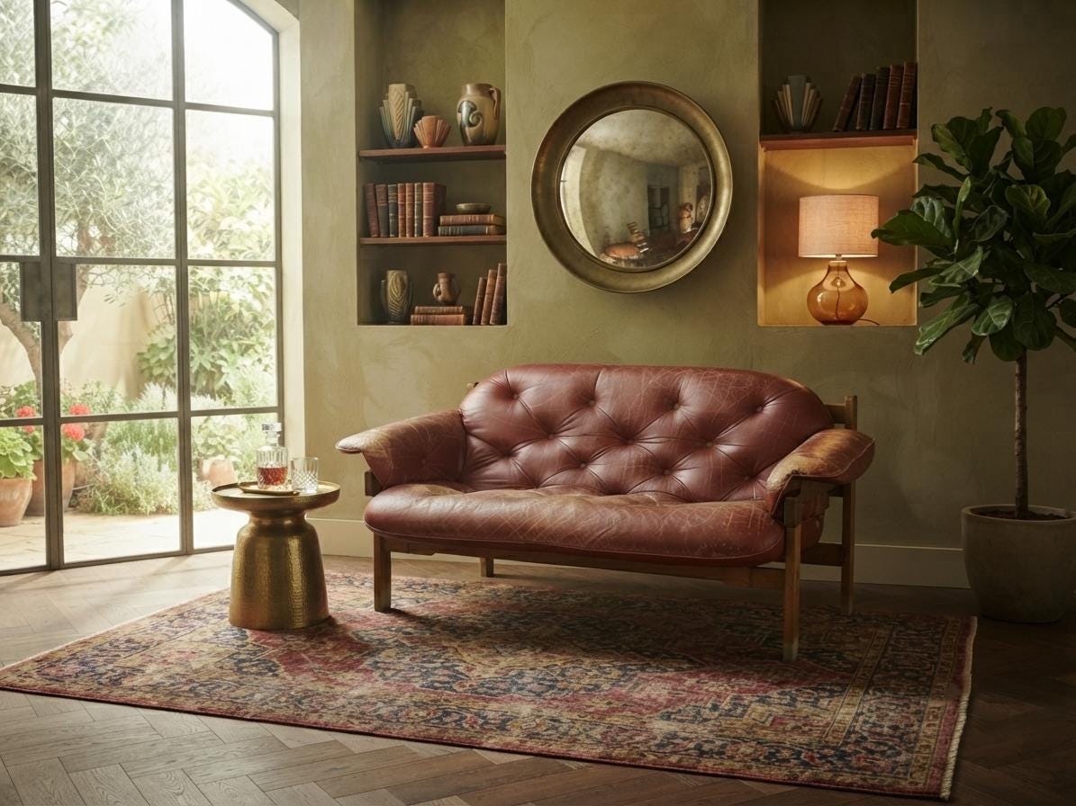 Leather sofa - Etsy 日本