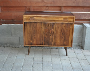 Danish Rosewood Chest of Drawers, 1960s Restored