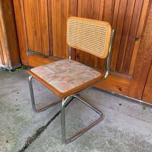 1 of 4 Mid-Century Modern Italian Marcel Breuer B32 Cesca Chair, 70s