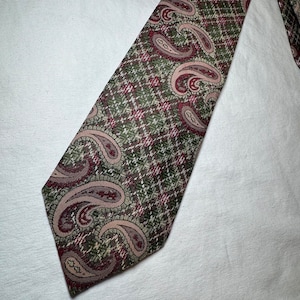 100% Polyester Tie - Vintage 1970&#39;s - Wemlon by Wembley Brand