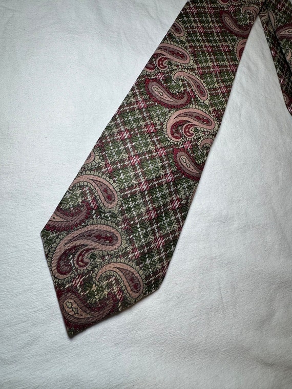 100% Polyester Tie - Vintage 1970's - Wemlon by We