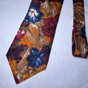 100% Silk Tie - Vintage 1980&#39;s - L’atelier Brand