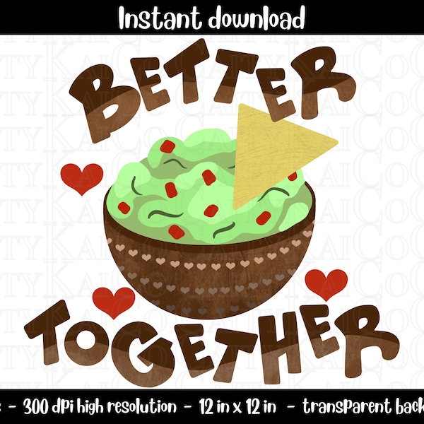 Chip and Guac Clipart Etsy
