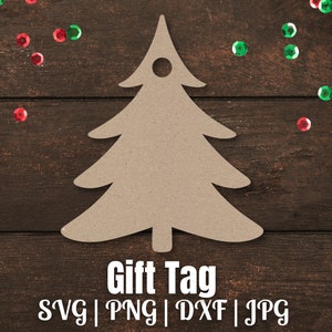Weihnachtsbaum Geschenkanhänger svg, Weihnachtstags svg, Geschenkanhänger schneiden, Weihnachtsbaum svg, Baumtagsvorlage svg, Digitaler Download
