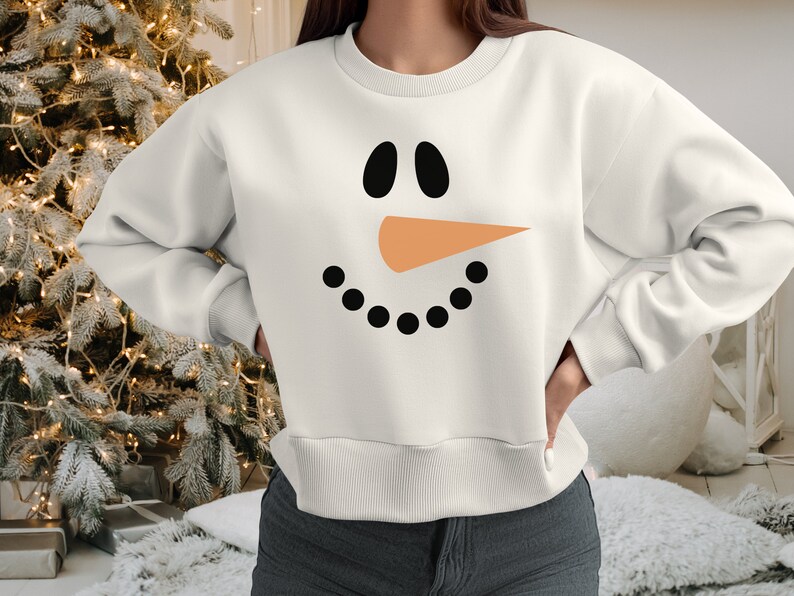Snowman Face Svg Bundle of 20, Snowman Svg, Christmas Svg, Winter and ...