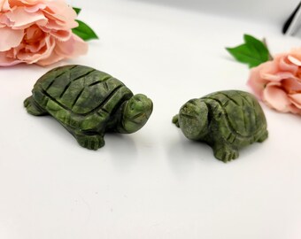 カナダ産翡翠亀 - 各種サイズ - 翡翠の置物 - 亀 - Etsy 日本