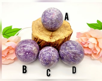 45 Mm Sparkling Unicorn Stone Sphere! Unicorn Stone Sphere. Pink