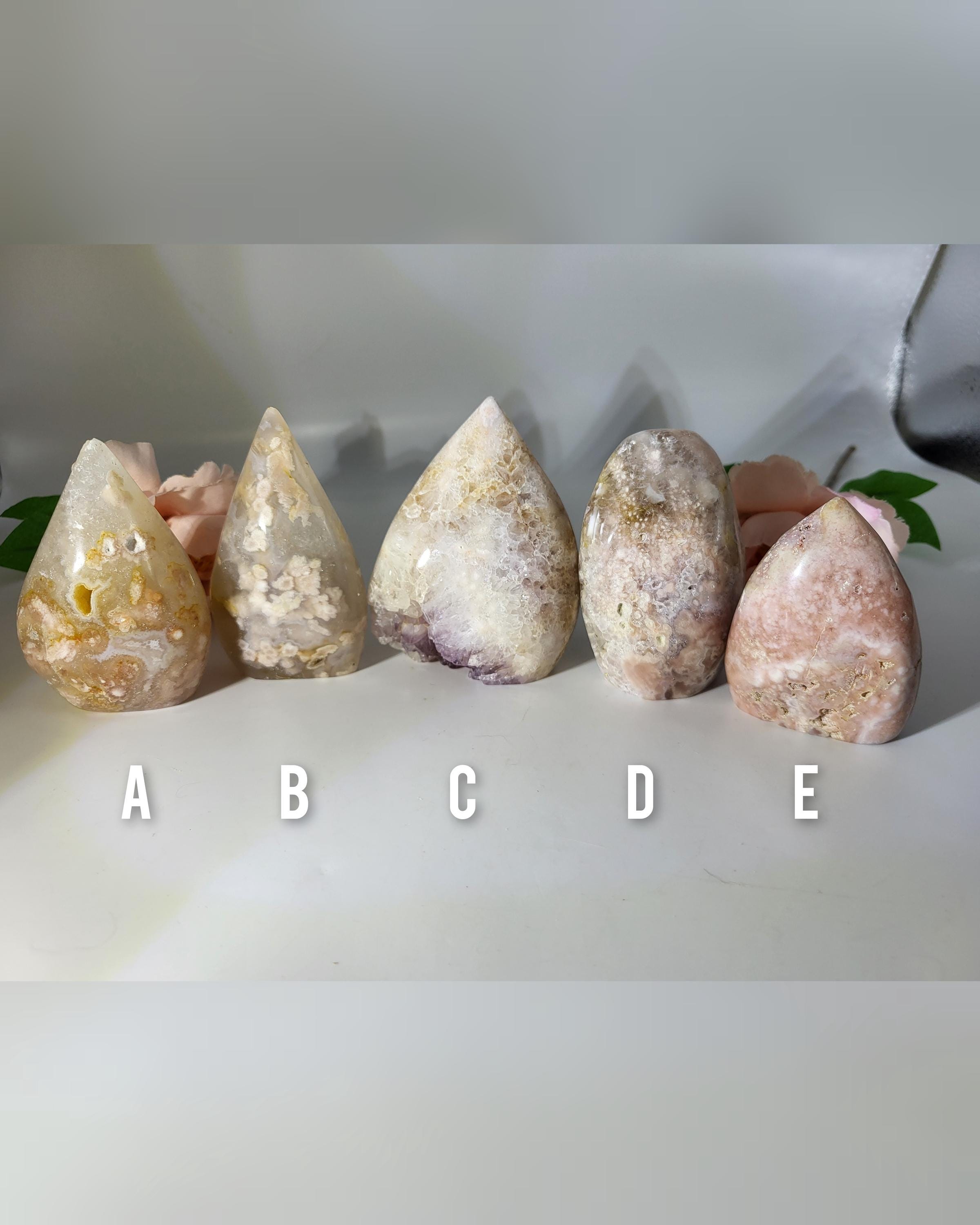 フラワーアゲートクリスタル - 高品質のフラワーアゲートフリー