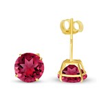 Ruby Stud Earrings