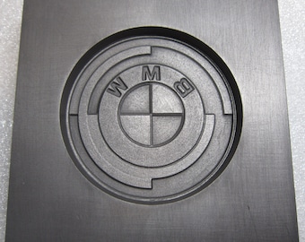 2,5 "BMW Graphitform Barren Münze Mould Barren für Silber Gold Kupfer Glas & Metallguss