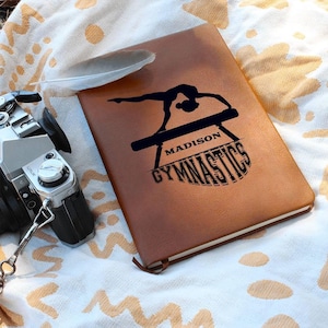 Gymnastics Notebook, Team Gifts, Gymnastics Gifts, Gymnastics Book, Gift for Gymnast, Gymnast Gifts, Gymnastics Journal, Christmas Presents