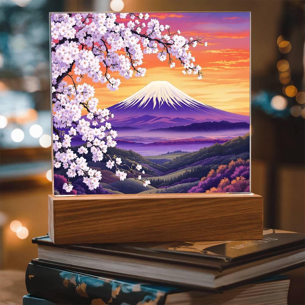 Mt Fuji Lamp - Etsy