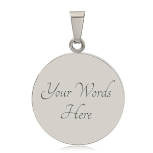 Fiary Engraved Necklace