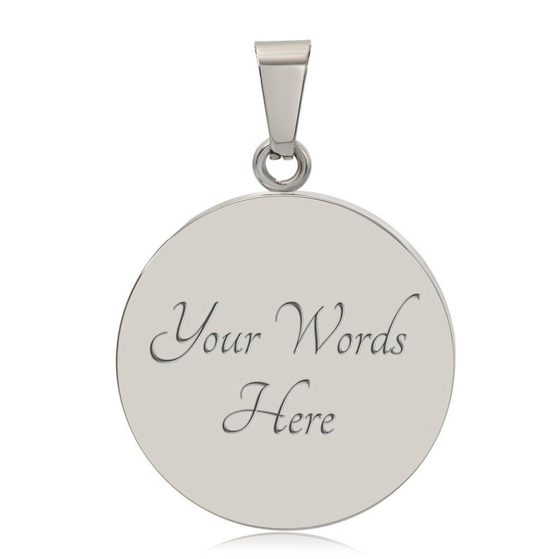 Fiary Engraved Necklace