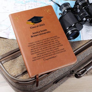 Class of 2025 Graduation Journal, Graduate Journal, Wishes for Graduate, Graduation Guestbook, Grad Guestbook, High School Graduation Gift