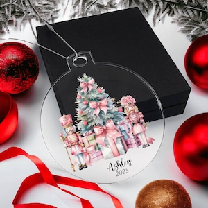 Personalized Nutcracker Ornament, Nutcracker Christmas Ornament, Nutcracker Ballet Ornament, Cute Girl Ornament,Kids Ornament,Christmas Gift