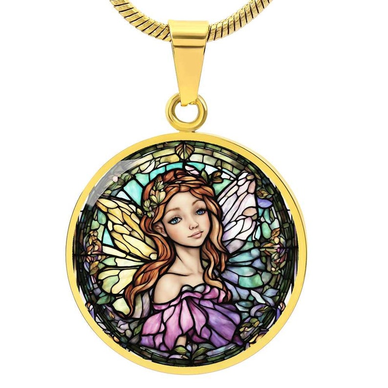 Fiary Engraved Necklace