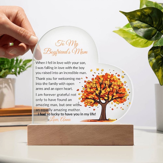 Boyfriends Mom Gift, Gifts for Boyfriend's Mom, to My Boyfriends