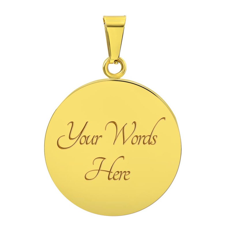 Fiary Engraved Necklace