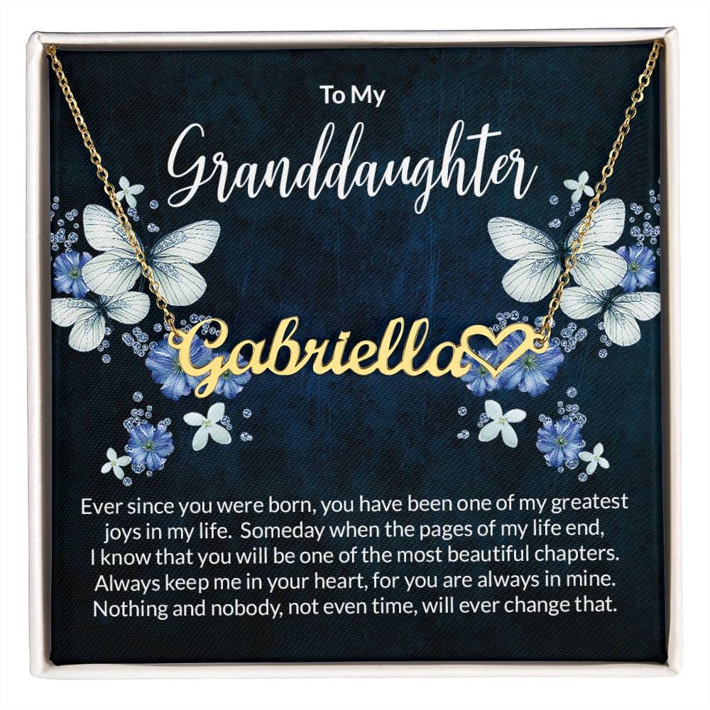 Personalized Grandma & Grandchild Sneakers - Gift Idea For Granddaughter/Grandson - Love From Gramma