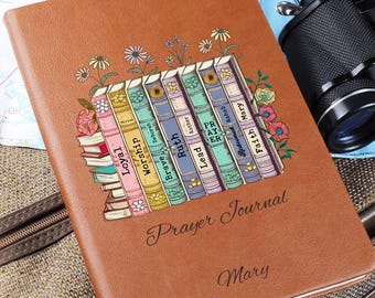 Personalized Prayer Journal- Custom Prayer Notebook- Christian Gift Journal- Prayer Diary- Gifts for Women- Mom Gift- Faith Journal