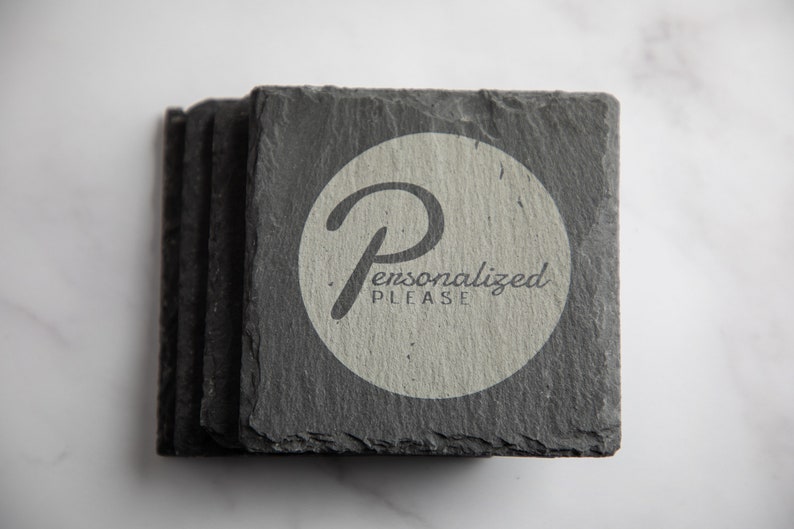 Custom Logo Coaster, Custom Logo, Logo Coaster Decor, Office Logo Decor