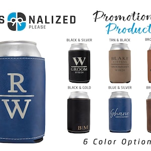 Groomsmen Can Cooler – Personalized Can Coolers - Wedding Gifts For Groomsmen - Grooms Gifts - Can Cooler Holders