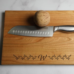 Custom Last Name Cutting Board: Family Kitchen Decor Gift